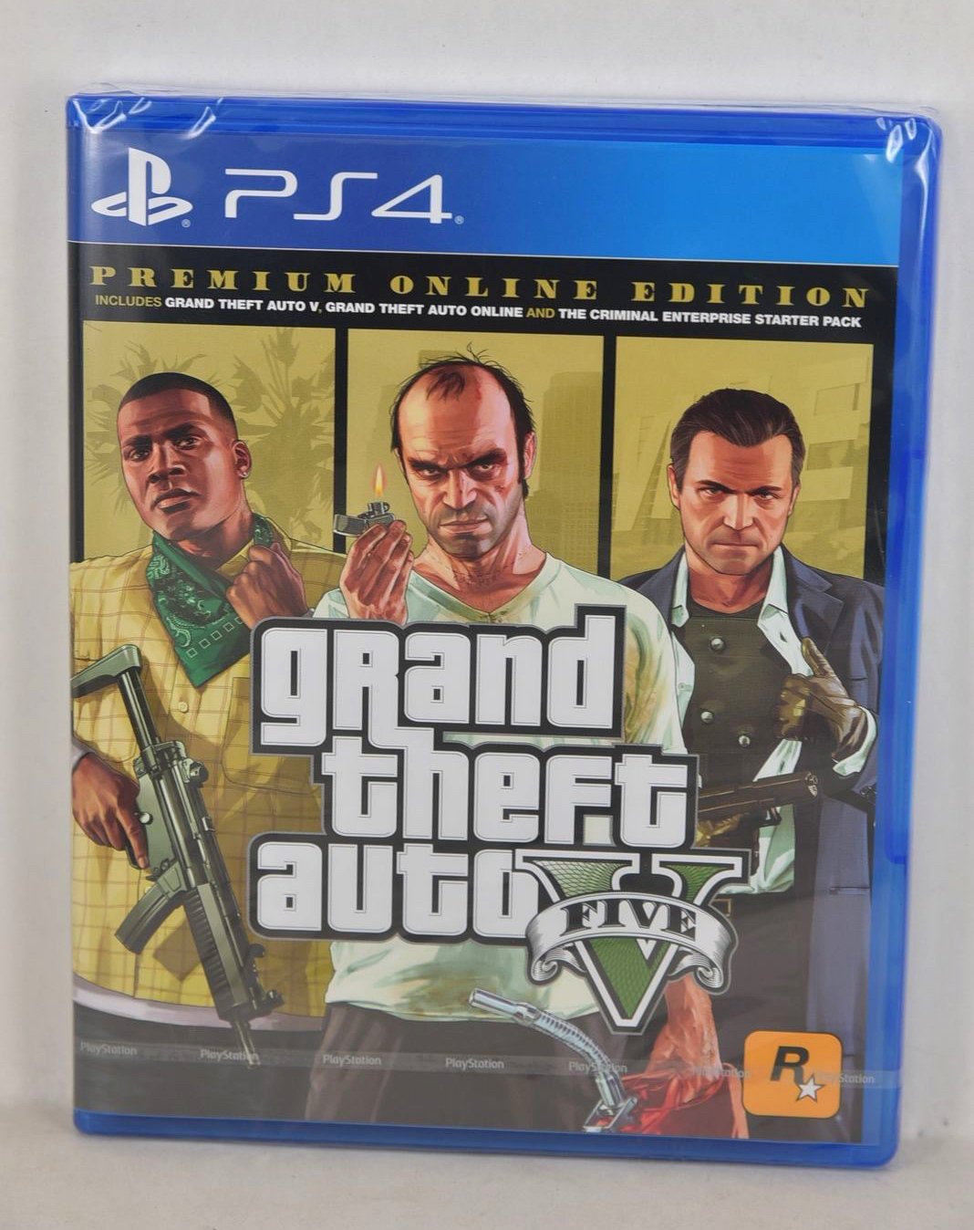 GTA Series Videos on Twitter: "Here's the PS4 cover of Grand Theft Auto V Premium Online Edition will be released in It includes GTA GTA Online and the