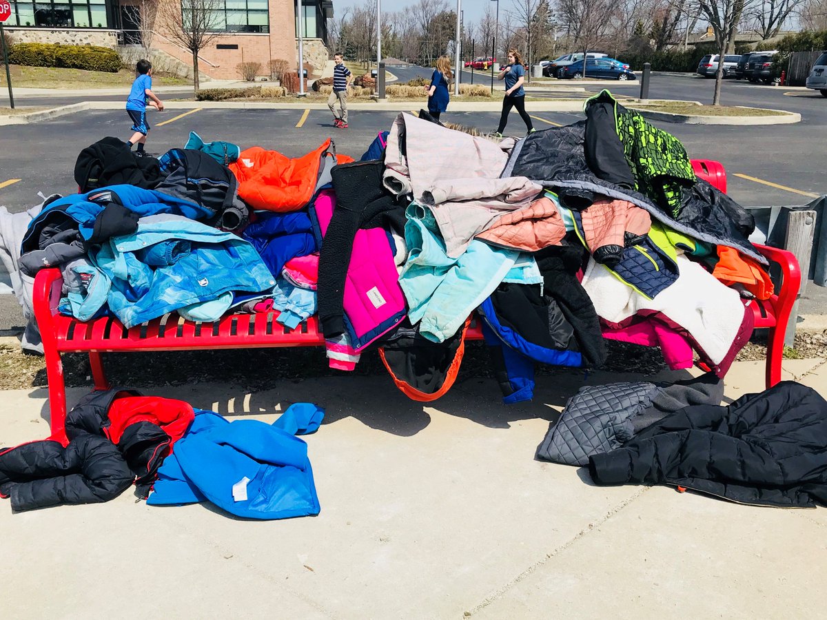 God is like students shedding their coats on a warm spring day...bit.ly/2J5H8uv