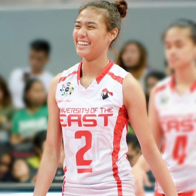TeamCedTots's tweet photo. From being the rookie captain last season 78 &amp; now the best middle blocker of season 80, truly an inspiration to everyone!!! 

Happy birthday @clndmgo , you deserve all the love that you're receiving right now. Continue to work and play hard! https://t.co/iMjsht2hXx