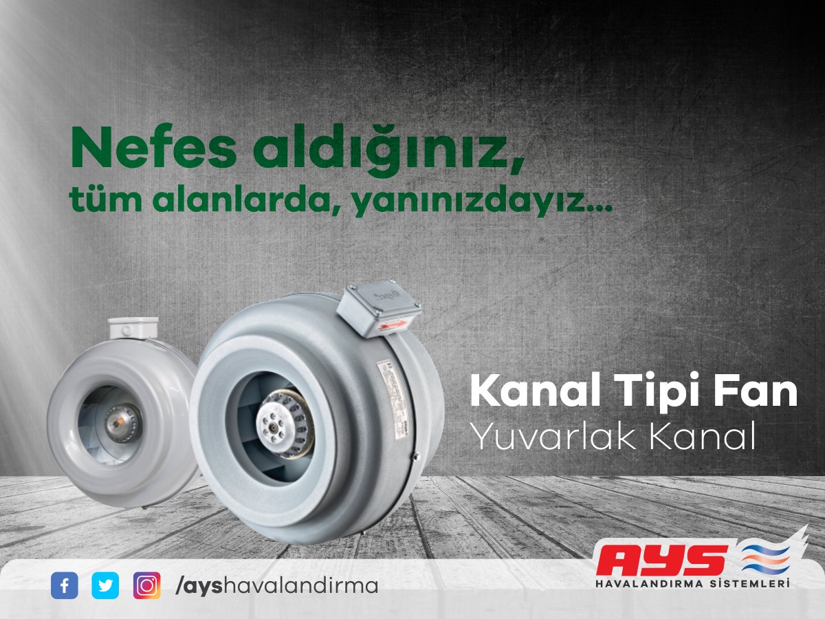 Kanal Tipi Fan - Yuvarlak
ayshavalandirma.com
#HücreliAspiratör #havalandırma #iklimlendirme #fan #aspiratör