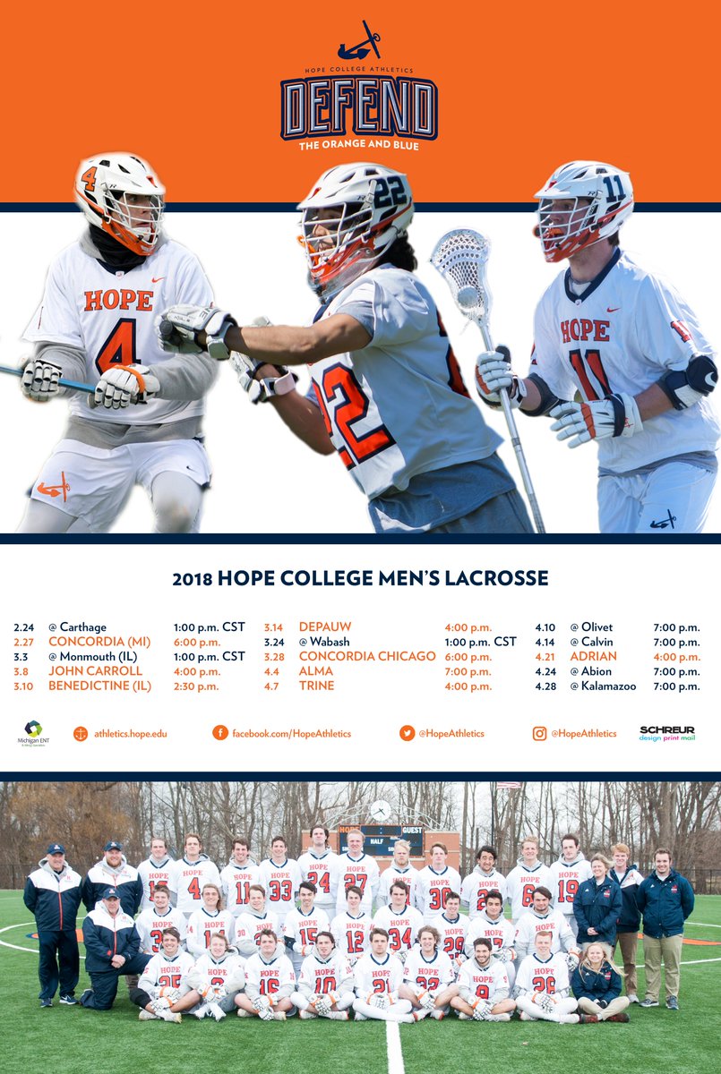 Hope College Men's Lacrosse tweet media