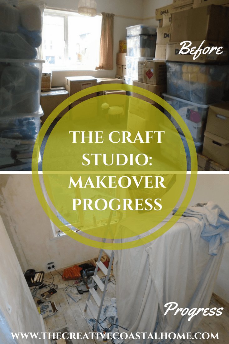 THE CRAFT STUDIO: PROGRESS. Progress of the DIY renovation including ceiling patching, woodwork patching, and a review of fillers on the market thecreativecoastalhome.com/2018/04/19/the…