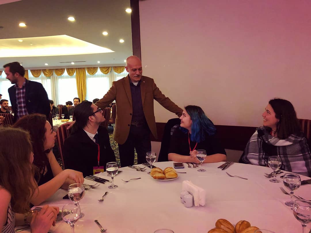 sahinkarasar's tweet photo. Maltepe Üniversitesi Uluslararası Öğrenci Kongresi galasındayız. Dünyanın dört bir tarafından kongremize katılan öğrencilere, Üniversitemiz öğrencilerine ve kongrenin hazırlanmasında emeği geçen bütün hocalarımıza çok teşekkür ederim. #Muisc18 #MaltepeUniversity https://t.co/IPS191WDMP