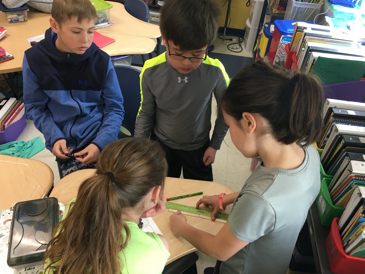 StephKlineTeach's tweet photo. Platform Challenge-day 1. Students research what makes a platform strong, sketch designs, and collaborate with other groups. Who will make the least expensive platform?  Whose will hold the most weight?  #EastHighLeaders https://t.co/NhPrpIBWzV