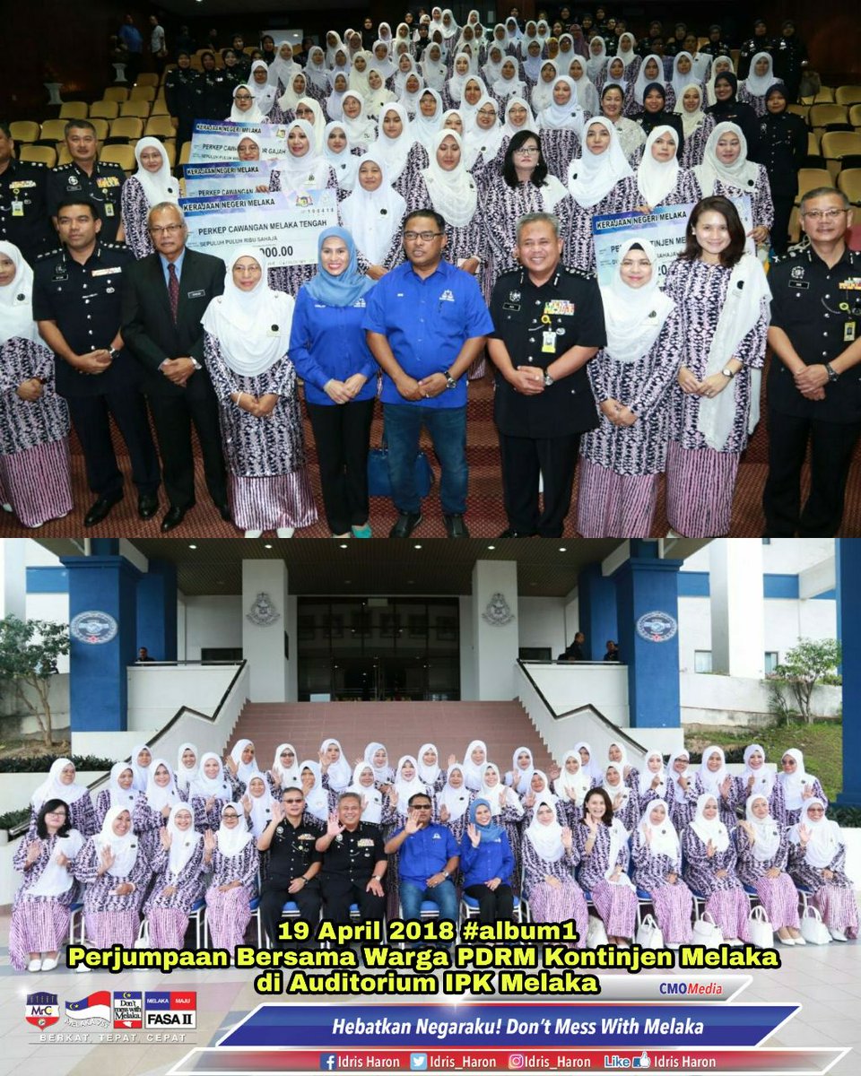 Idris_Haron's tweet photo. #MelakaMajuFasaKedua
#DontMessWithMelaka
#BerkatTepatCepat 
#Negaraku1Malaysia
#MencurahBaktiMembelaRakyat  
@NajibRazak @Zahid_Hamidi @HishammuddinH2O https://t.co/21ZEwZGQrP