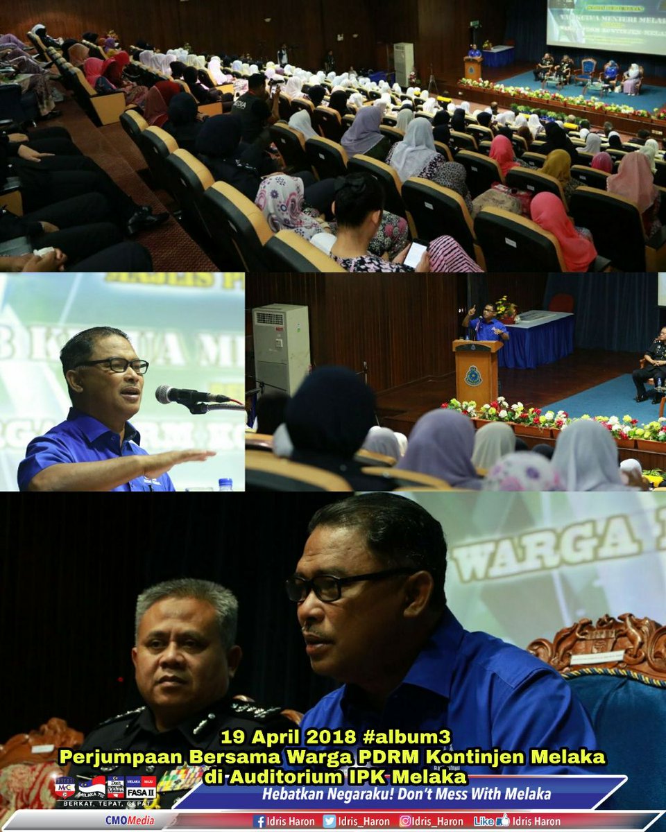 Idris_Haron's tweet photo. #MelakaMajuFasaKedua
#DontMessWithMelaka
#BerkatTepatCepat 
#Negaraku1Malaysia
#MencurahBaktiMembelaRakyat  
@NajibRazak @Zahid_Hamidi @HishammuddinH2O https://t.co/21ZEwZGQrP