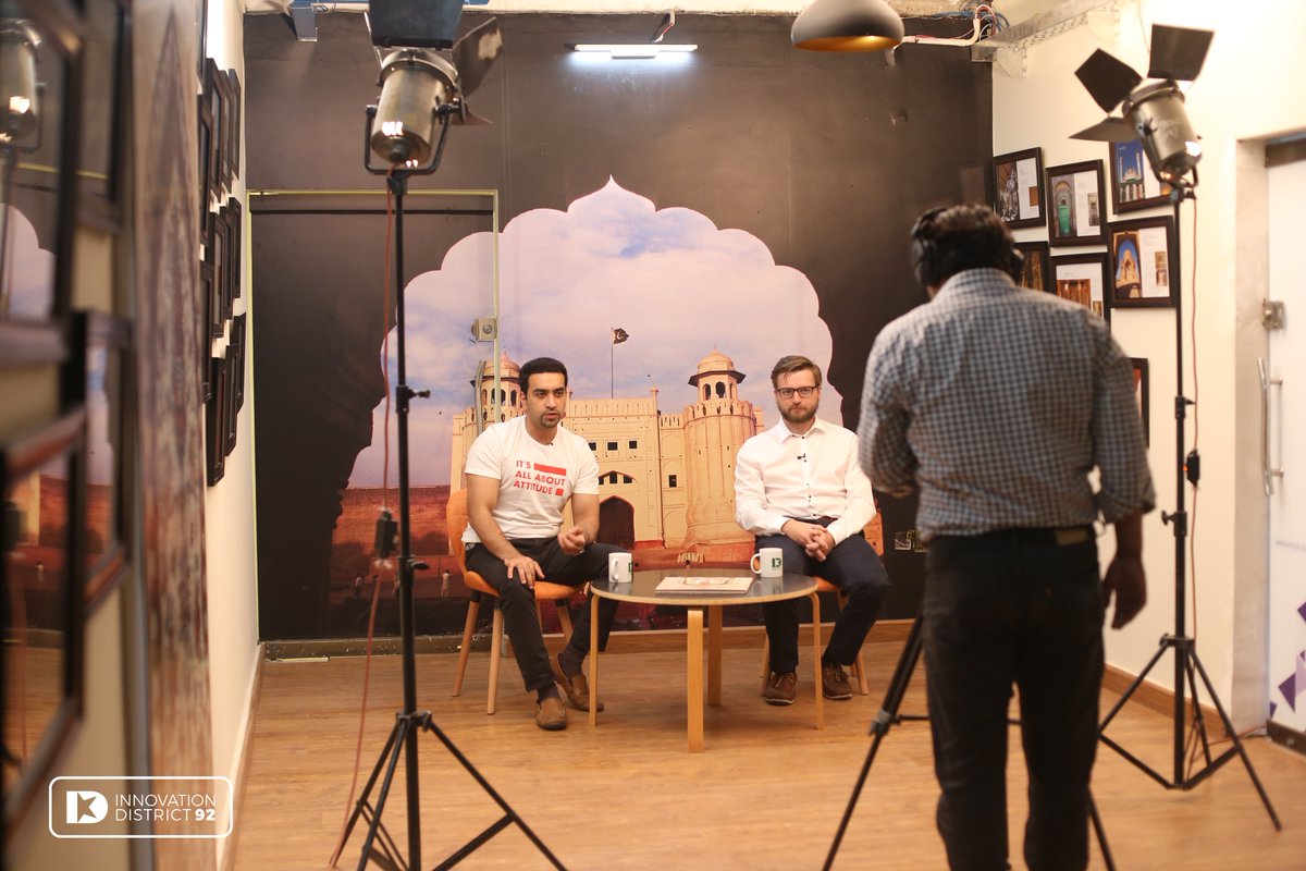 id92_pk's tweet photo. What an exciting day it was at ID 92! We hosted Jonas Eichhorst Founder &amp; Director Positive Impact Network &amp; Ng Eng Say,Founder GraceZone discussing multiple ways to collaborate for the benefit of entrepreneurs.
P.S. We shall reveal some interesting recordings soon!
#ChangeMakers https://t.co/yrMxioOfIs