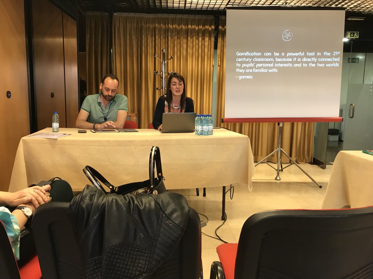 mdominguescruz's tweet photo. Presenting at #play2learn2018 @GAMILEARNING_ @jarcosta73 @MartaF80 https://t.co/y2YS9PoGT7