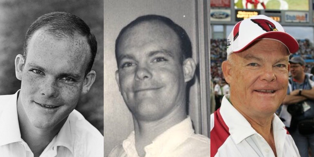 jimohms's tweet photo. Happy 75th birthday to my dad, John Omohundro. It’s rare to find him without his signature smile. Throughout his 42 years as an @AZCardinals athletic trainer, he always made time for our family. What a guy! I’ll make sure I tell him all this because he doesn’t have Twitter. 😂 https://t.co/n15BylMZaS