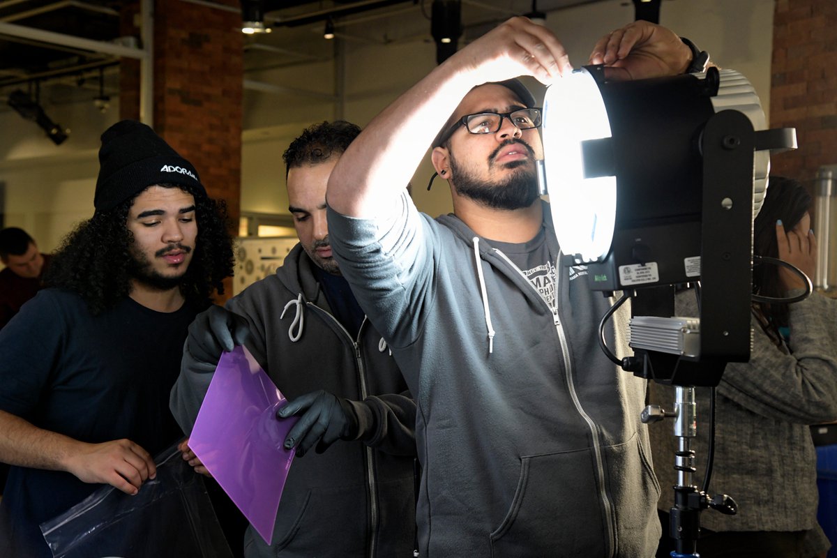 AAdynTech_LED's tweet photo. Joe Boda holding a training session with our friends at @Adorama in NYC! https://t.co/I2QWNfNP5T
