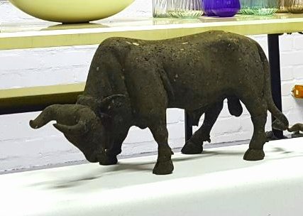 emilejoubert's tweet photo. Exclusive: I give you the Trophy that is up for grabs at this year's #Barrels&amp;Beards Festival in @BotRiverWines annual shin-dig. Cork bull by Laurie Wiid for @amorim_za. Balls like these need a big beard.@joaquimsa https://t.co/Yr8yxGN70h