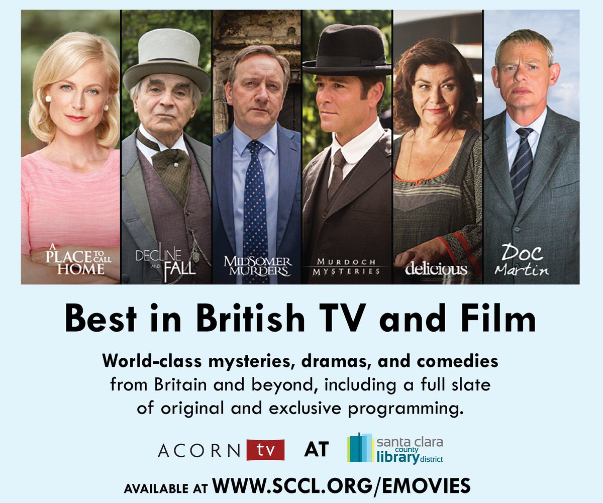 Sccld On Twitter Acorn Tv Streams The Latest Seasons Of Popular Shows Such As Doc Martin And Inspector George Gently As Well As Acorn Tv Original Programming Like Loch Ness And Agatha