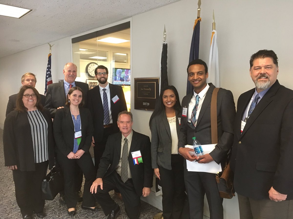 Great day with Indiana ophthalmologists advocating in DC with the Indiana delegation sharing stories and info on patients and practice.