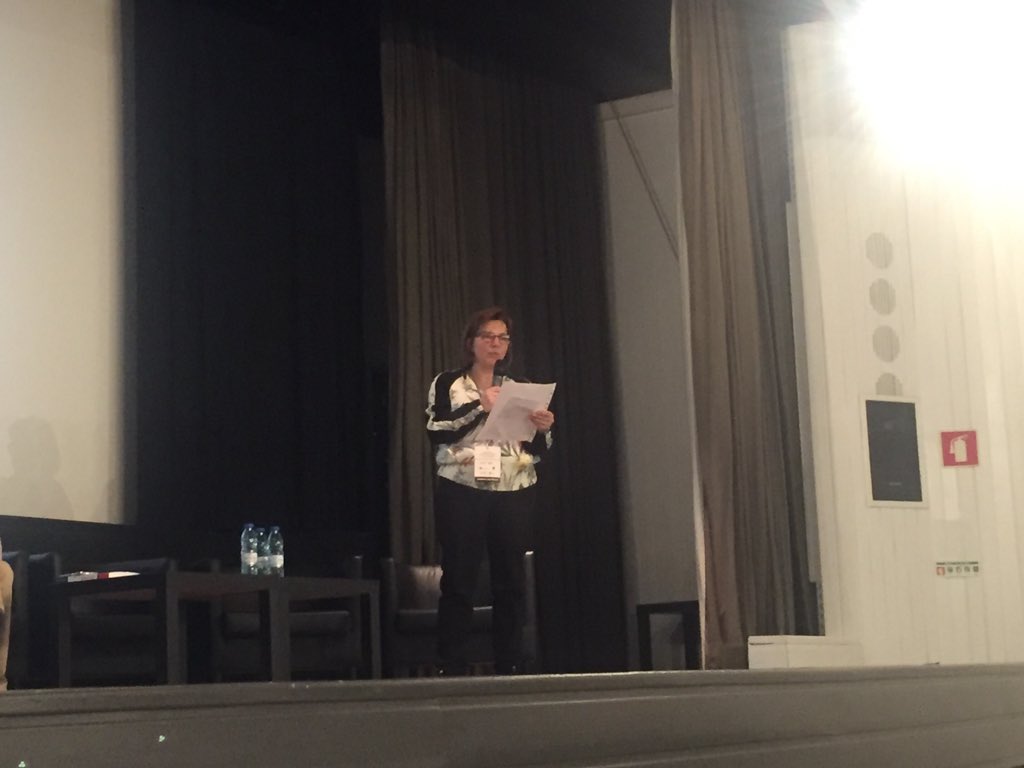 GAMILEARNING_'s tweet photo. Prof. Conceição Costa @conceicosta51 closing this amazing day. #Play2Learn2018 #medialiteracy #gamebasedlearning https://t.co/0bWHt6Qxgq