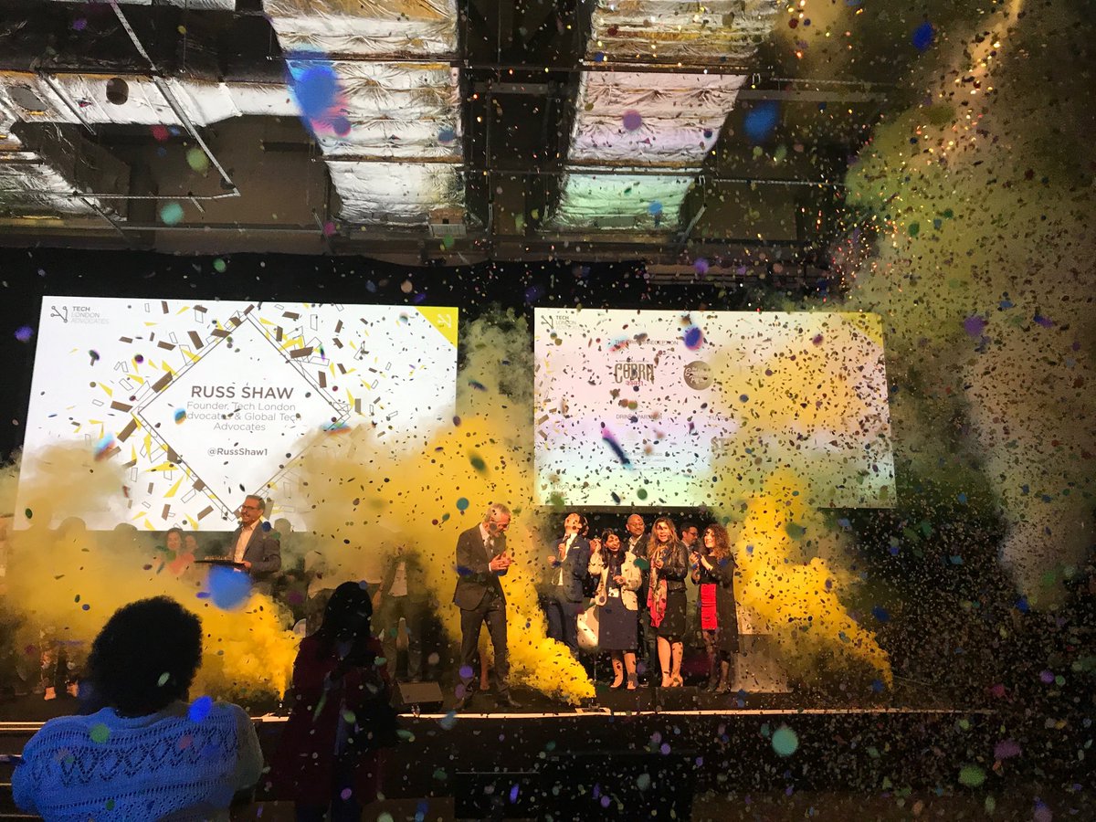 #tla5 <a href="/RussShaw1/">Russ Shaw CBE</a> <a href="/TechLondonAdv/">Tech London Advocates</a> #london <a href="/HereEast/">Here East</a> happy birthday #startup