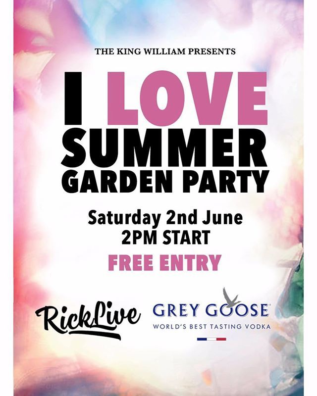 We’re only 44 days away from our first garden party! 
Are you ready? 🔥🔥🔥 DJ @djricklive setting the ultimate summer soundtrack! 
#summer #garden #terrace #party #sunshine #love #rick #live #ricklive #grey #goose #greygoose #chigwell #loughton #kingwilliamiv #buckhursthill #s…