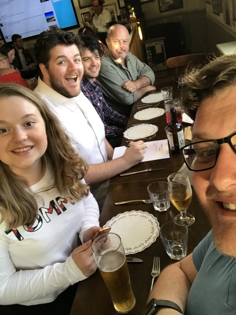 Team <a href="/islandfm/">Island FM</a> ready for the #MediaQuiz hosted by <a href="/OrchardPR/">OrchardPR</a>