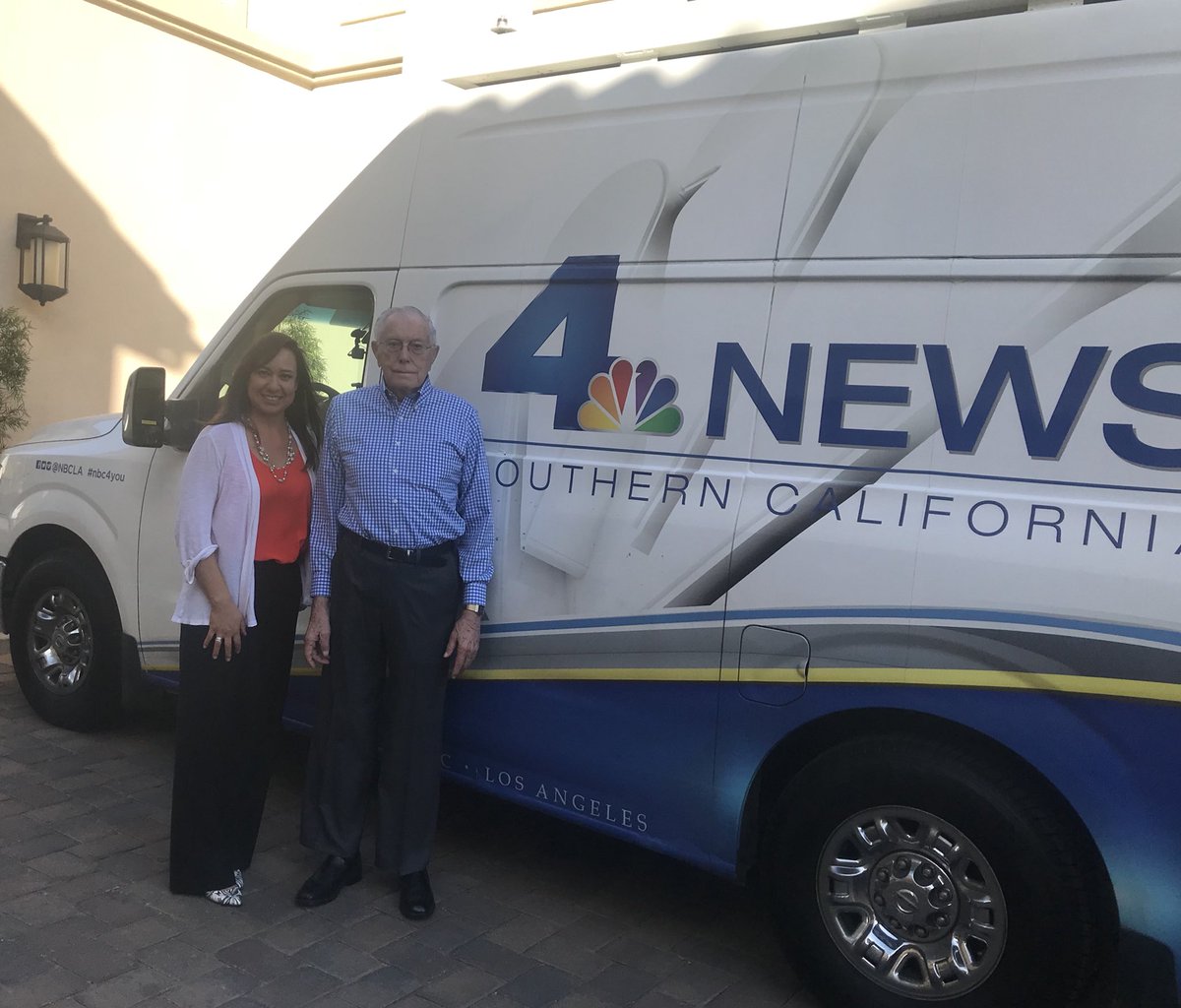 My father-in-law was featured in this morning’s Today in LA @NBCLA for @CoxCalifornia #CoxSmartHome #SeniorTech event. So much tech let’s seniors #ageinplace #agingwell