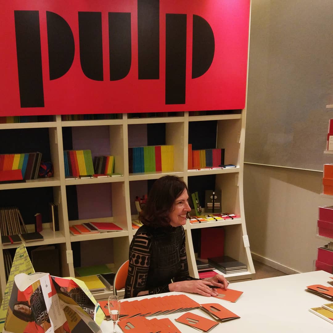 ruskiduski's tweet photo. Festeggiamo insieme #PULP13 con un booklet di #GinetteCaron @PulpJournal @fabriano_btque #mdw18 @Brera_District https://t.co/BWKcqThOxI