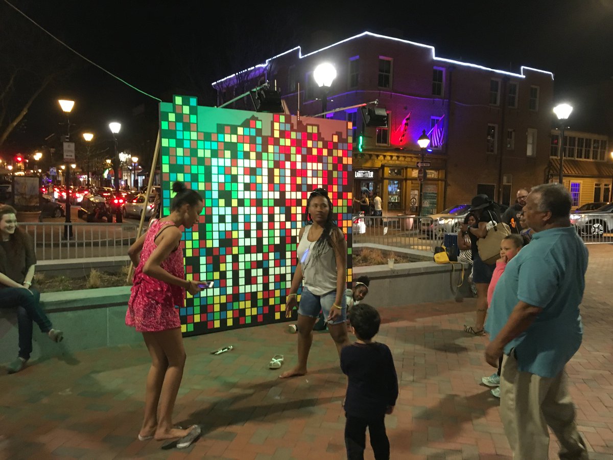 Fell's Point Lights display by <a href="/BCTarchitects/">BCT Design Group</a> + <a href="/ddg_usa/">DDG</a> <a href="/LightCityBmore/">Light City</a>  Thanks #TomLaGrange and #BorisBank !!