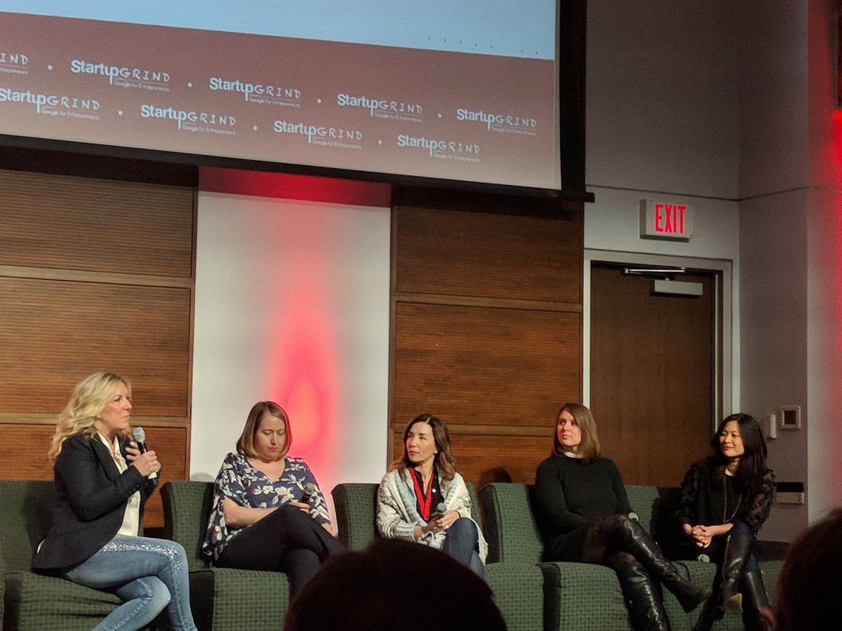 A great all-female panel on growth at <a href="/StartupGrindTOR/">Startup Grind Toronto</a> with <a href="/eva_toronto/">Eva Wong 🙋🏻‍♀️</a>,  <a href="/leahjcarr/">Leah Carr</a>, <a href="/caitmacgregor/">Caitlin MacGregor</a> &amp; @RentfrockRepeat! #ScaleUpTO2018