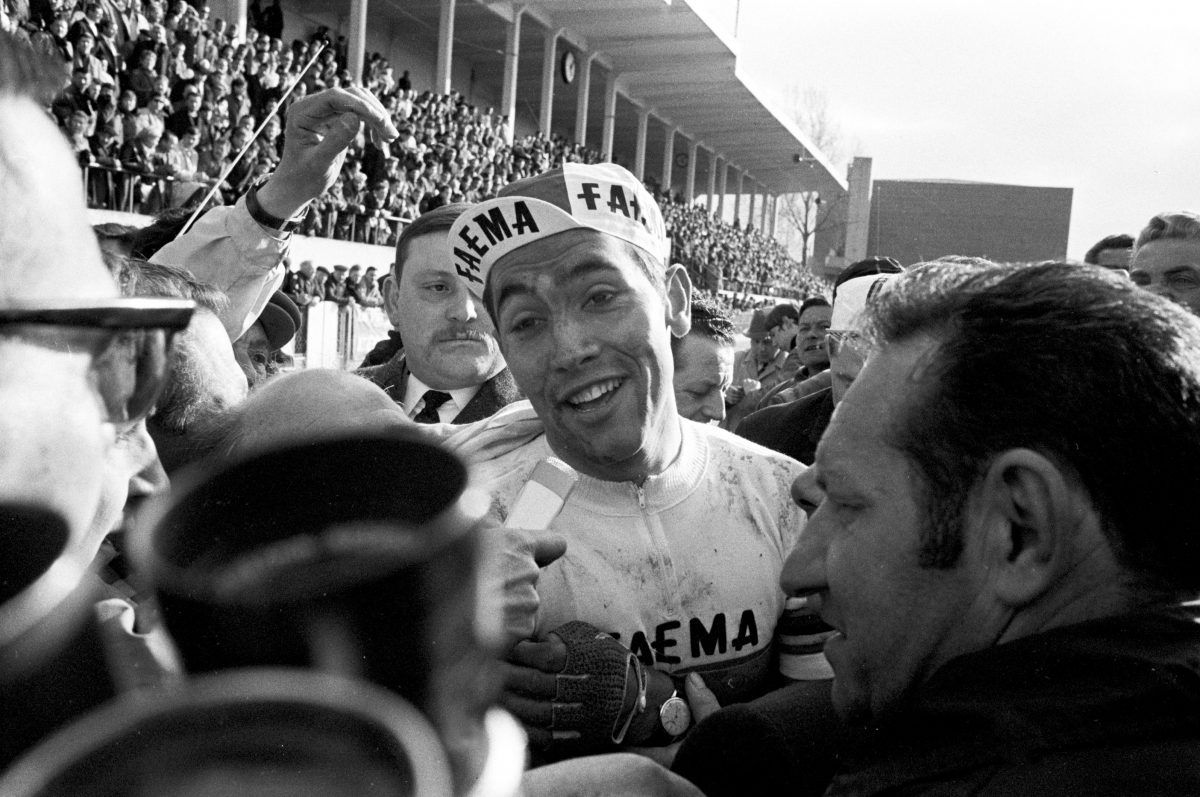 rouleur's tweet photo. “It’s always a good rider who wins, never a clown.” Eddy Merckx on his love for Liège-Bastogne-Liège https://t.co/KyLC5TF53M https://t.co/WOddmoScta