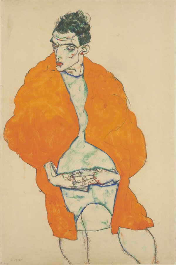This week we’re celebrating work made by artists when they were aged 16-25. This self-portrait by Egon Schiele was painted at 24 years old, four years before the artist’s death of influenza. See the painting from 24 May in #LifeinMotion at <a href="/tateliverpool/">Tate Liverpool</a>: goo.gl/GegWd3