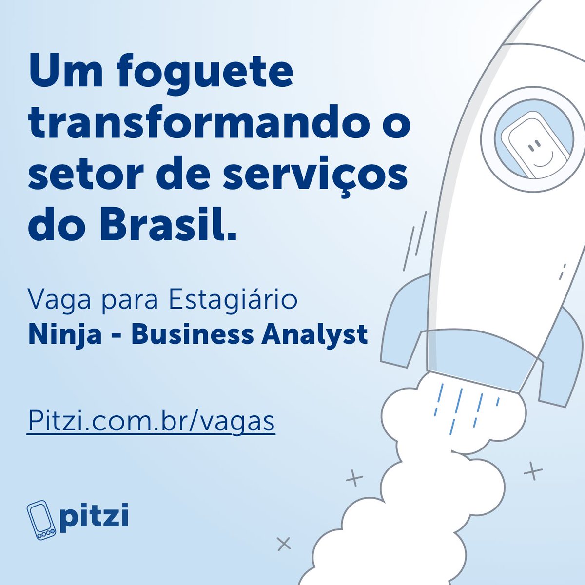 Temos vaga para estagiário de BA! Quer saber mais? Entre no link: bit.ly/2HKjnbK