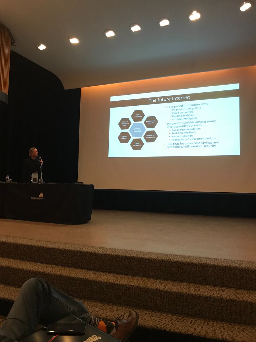 MSUCyberCon's tweet photo. Great talk on the #future internet by Johannes Bauer @MSUComArtSci https://t.co/LDRd19VgLh