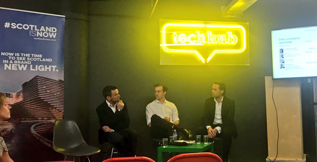 SpotcapUK's tweet image. An insightful evening learning about Scotland’s potential as a #globalfintech leader. Thanks for having us @ScotDevInt and @TechHub #FinTechScotland