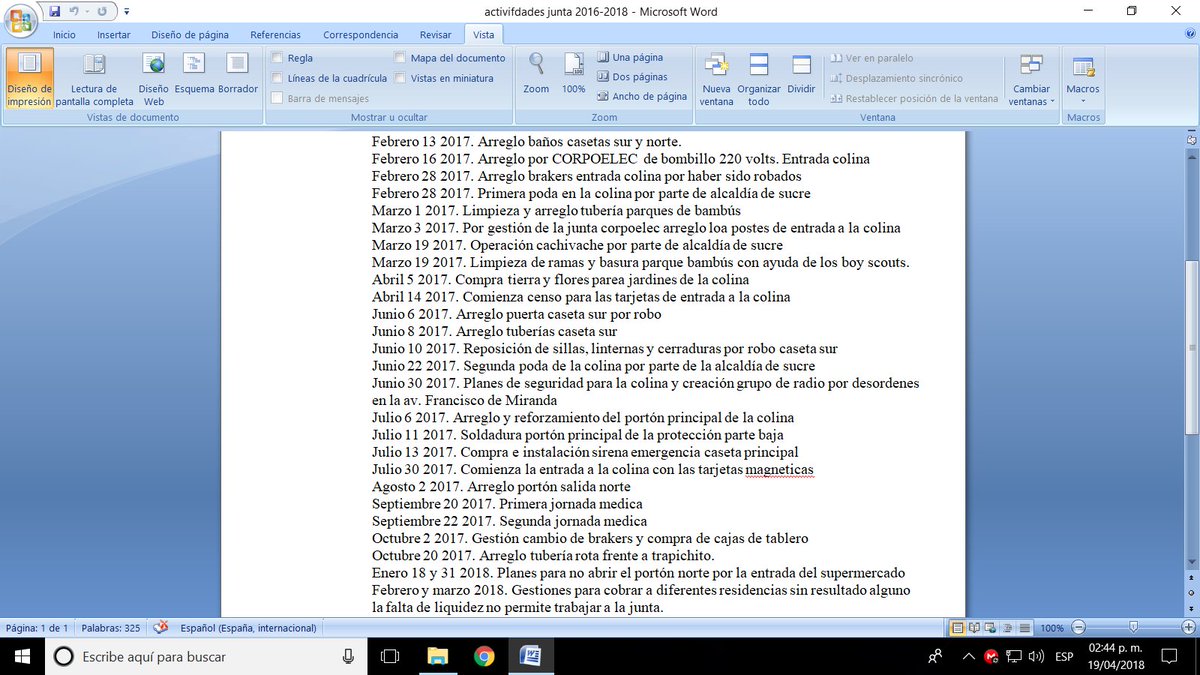 asoqal's tweet photo. se anexa la memoria de la junta 2016-2018. https://t.co/9qnHS6Gn2G