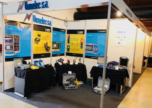 Vimelec's tweet photo. Nuestro stand en Expo CAPIPE 2018 Neuquén @expocapipe https://t.co/m2dJuJx80D