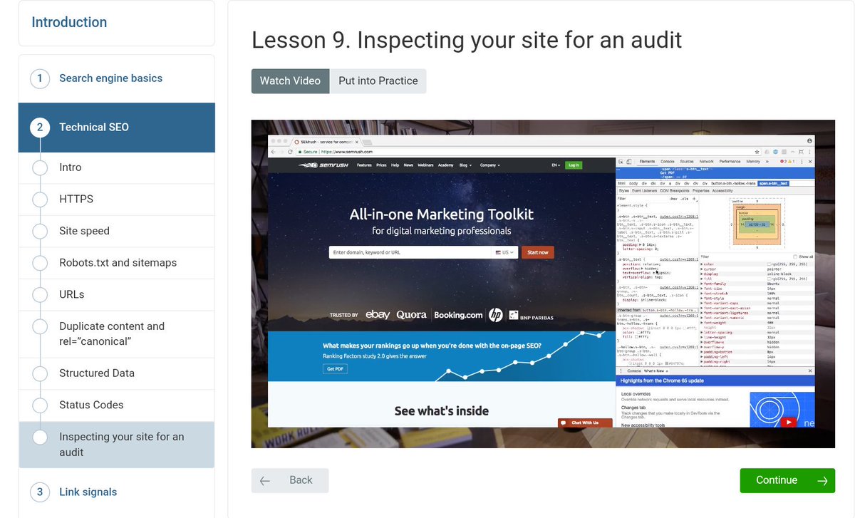 Just binge-watched my way through the new #seo course by <a href="/GregGifford/">Greg Gifford</a> and <a href="/SEMrushAcademy/">Semrush Academy</a>
- an outstanding resource for anyone interested in SEO fundamentals! 👍
bit.ly/SEMrush-Academy

#2GirlsTalking <a href="/BeckyShindell/">Becky Lane</a> <a href="/TidmanKrista/">Krista Ciambrello</a>