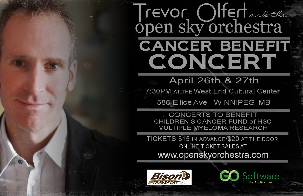 HSCFoundation's tweet photo. Don't forget: buy your tickets to see the Open Sky Orchestra Cancer Benefit Concert Series on April 26 &amp; 27 @TheWECC! Tickets are $15 in advance at https://t.co/2vMRPbMpJR, or $20 at the door. Proceeds support worthy causes, including the @HSCFoundation! #HopeToLife https://t.co/GPTSXAeoQ4