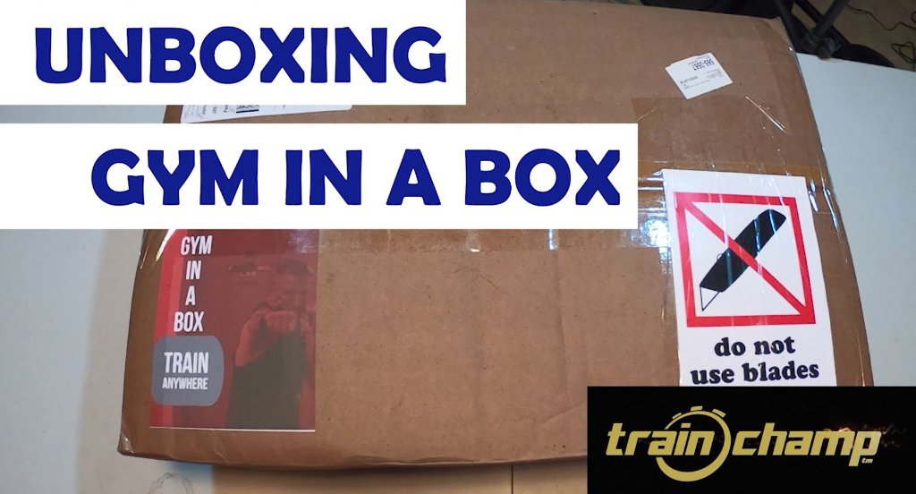 TeamTrainChamp's tweet photo. UNBOXING - TJ Dillashaw's Gym in a box
https://t.co/6cB7cz4Kw1 
@TJDillashaw @treigning_lab https://t.co/nYVN5wIq1k