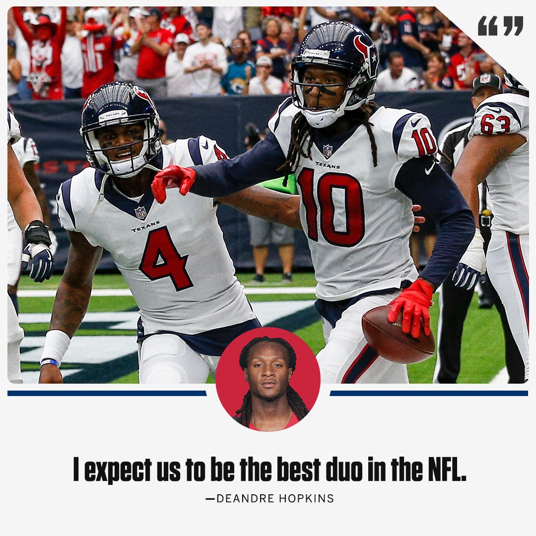 SportsCenter's tweet photo. Could Deshaun ➡️ DeAndre dominate in 2018? https://t.co/LZ5oOvgJSe