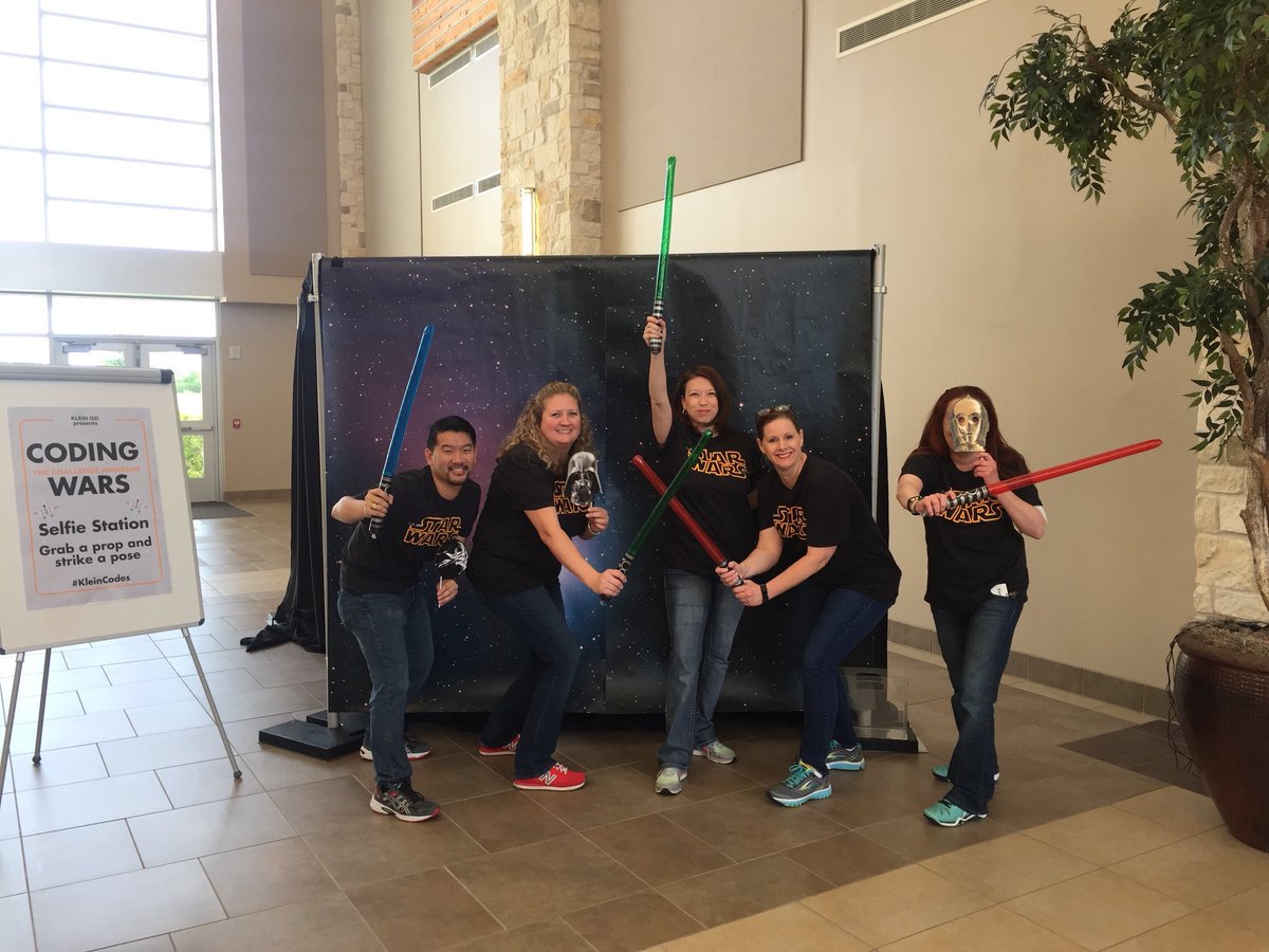 CarrieDd42's tweet image. Klein Coding Wars was so much fun! Loved seeing all the elementary coders competing! #KleinCodes #codingwars @KleinISD_AdvAca @BarberCarie @GordonKSee @Jasper_KleinTX @ImeeElizabeth @PlottKplott @beth_gilleland