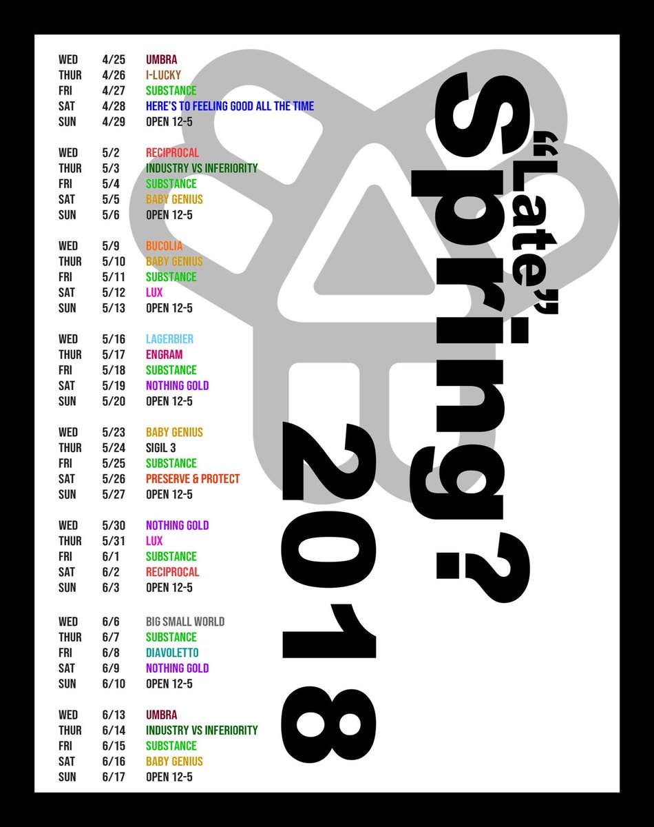 BissellBrosBrew's tweet photo. Late Spring 2018! Please help share with the faithful. 💚💚💚💚 https://t.co/qSQCS6d6KM
