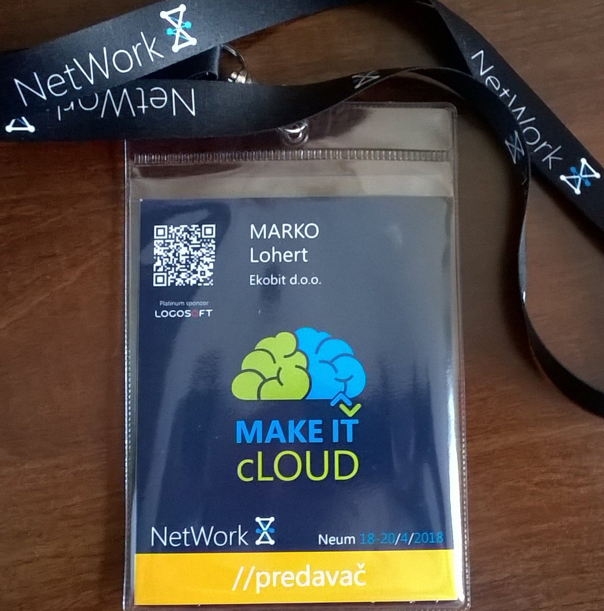 MarkoLohert's tweet photo. Today I have, for the 1st time, spoke at a conference outside Croatia. I have talked about Microsoft Bots at Microsoft NetWork (@msnetworkbih) conference in Neum, Bosnia and Herzegovina.
#AI #msbot #MSNetwork8 #MakeITcLloud https://t.co/3Kdi6As1g0