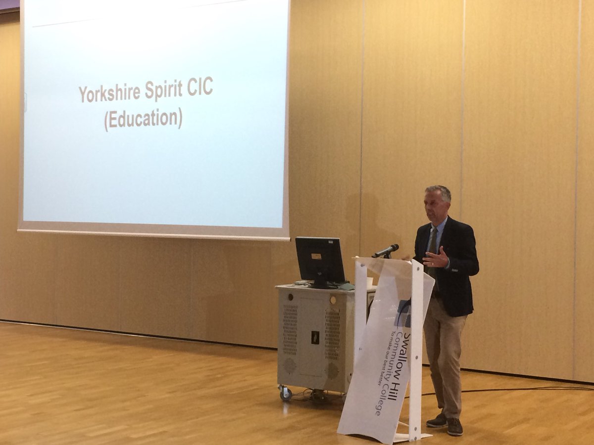 DeputyMayorPCWY's tweet photo. Yorkshire Spirit CIC (Education) now speaking about their project to increase community cohesion
16 #Kirklees schools will link with one another and community groups to explore identity around - Who am I? Who are we? Where do we live? How do we all live together
#SCFGR13 https://t.co/ymcFEujkX7