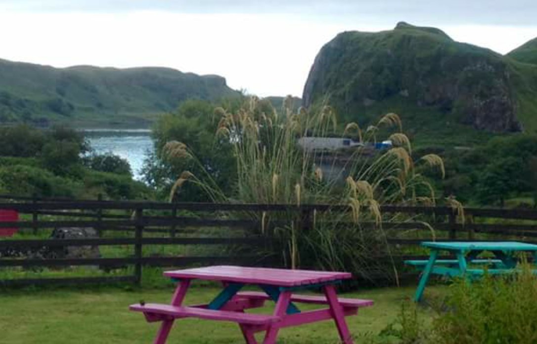 #ThrowbackThursday #ViewFromTheVan #Oban @VisitScotland #HappyCampers #VanLife #RoadTrip 😀