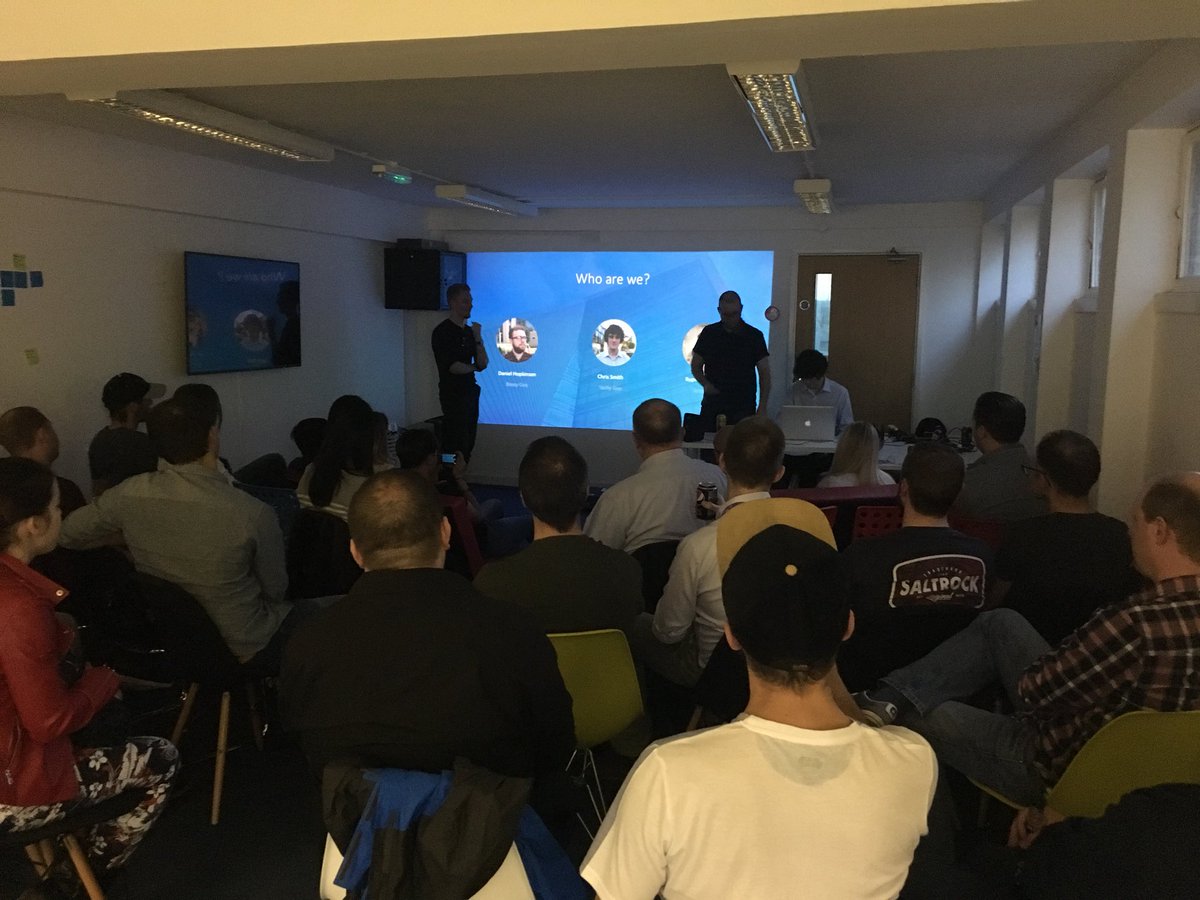 Kick it off <a href="/CrumbDesign/">Crumb Solutions</a> blow our minds with APIs at <a href="/Plymouth_Web/">Plymouth Web ⚓️🕸</a>