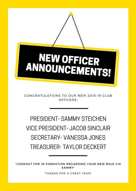 CommStudiesClub's tweet image. Congrats to our new officers! Thanks for a great year getting started back up as a club 🧡
