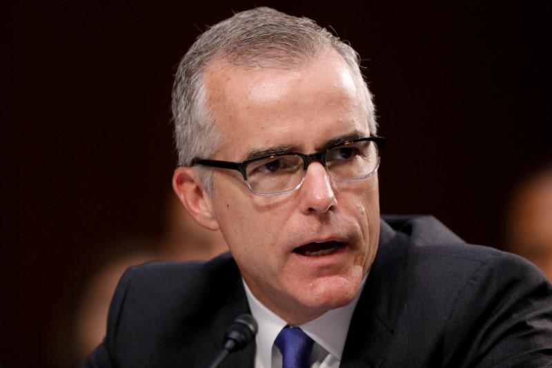 Reuters's tweet photo. U.S. watchdog refers report on ex-FBI No. 2 to prosecutors https://t.co/KlxzvQ8K1V https://t.co/yPU3jzgIyx