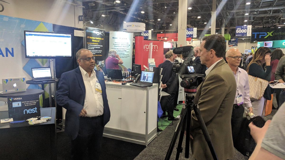 versanetworks's tweet image. . @Channel_Expo with @Telesystemus. Come to booth #6053 to learn more about #sdwan and #sdsecurity solutions