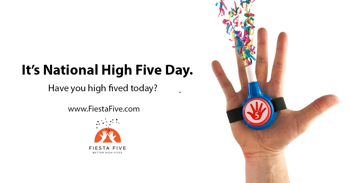 FiestaFive's tweet photo. Only 5 Hours Left for 55% Off - Happy NH5D! - https://t.co/ZcfAFd2oUG
#highfive #NH5D #fiestafive # confettihighfive https://t.co/eK23fwNCgU
