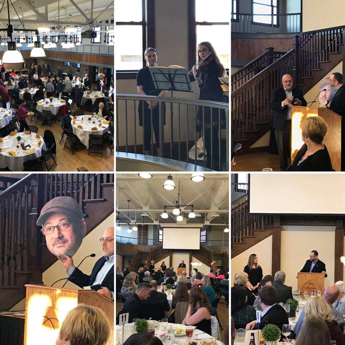 mbaumstark's tweet image. Educator of the Year Celebration is underway. #cpsbest #amazingeducators @PStieple @ColumbiaColg