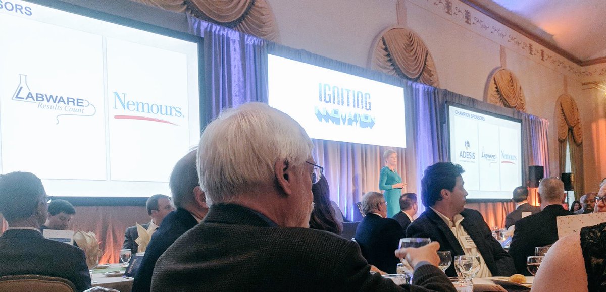 KevinCameronDE's tweet photo. Thrilled to be here at the @Delaware_Bio Igniting Innovation gala. #DEBioGala #bioDE https://t.co/8Rrw15tSHQ