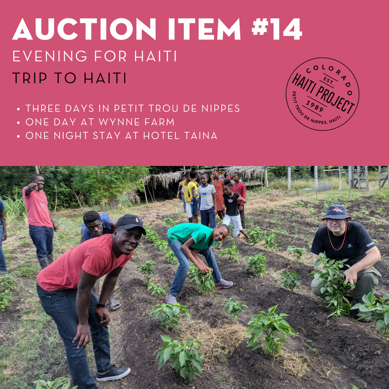 COHaitiProject's tweet photo. Eksperyans Ayiti! Our live auction on Sunday includes a guided trip for two to Haiti! #LightThePath by placing the winning bid on this opportunity of a lifetime! 
https://t.co/0EvWP1mLjM https://t.co/yISCygs2ej