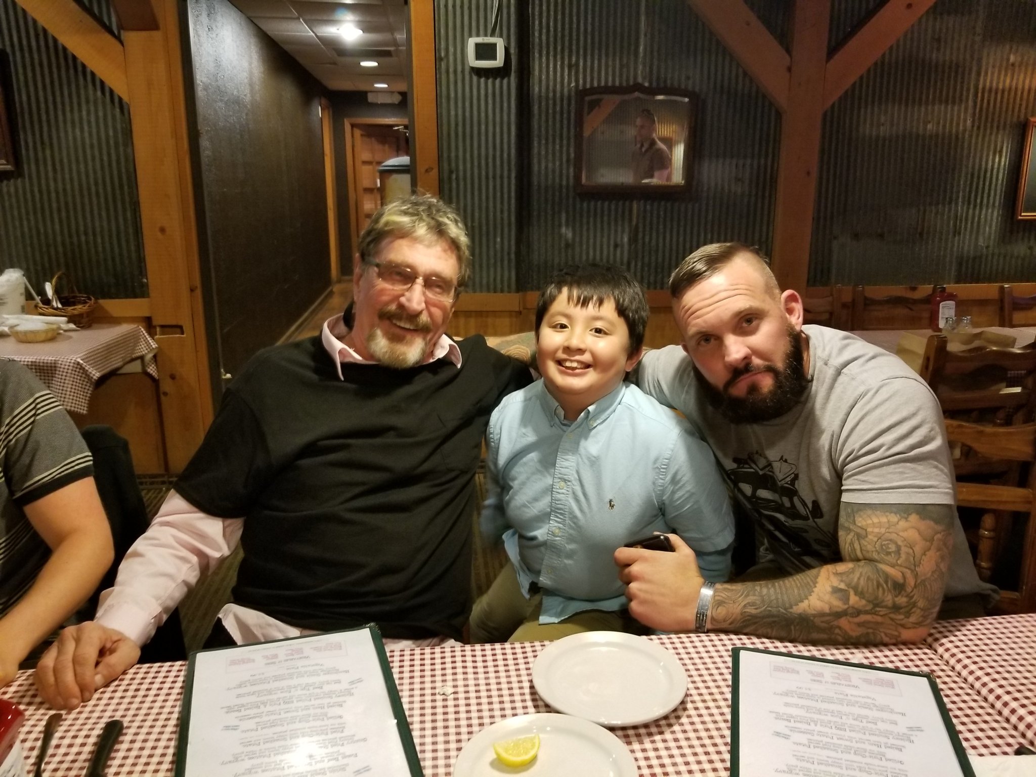 John McAfee on Twitter: "Jimmy Watson, myself and Satoshi ...